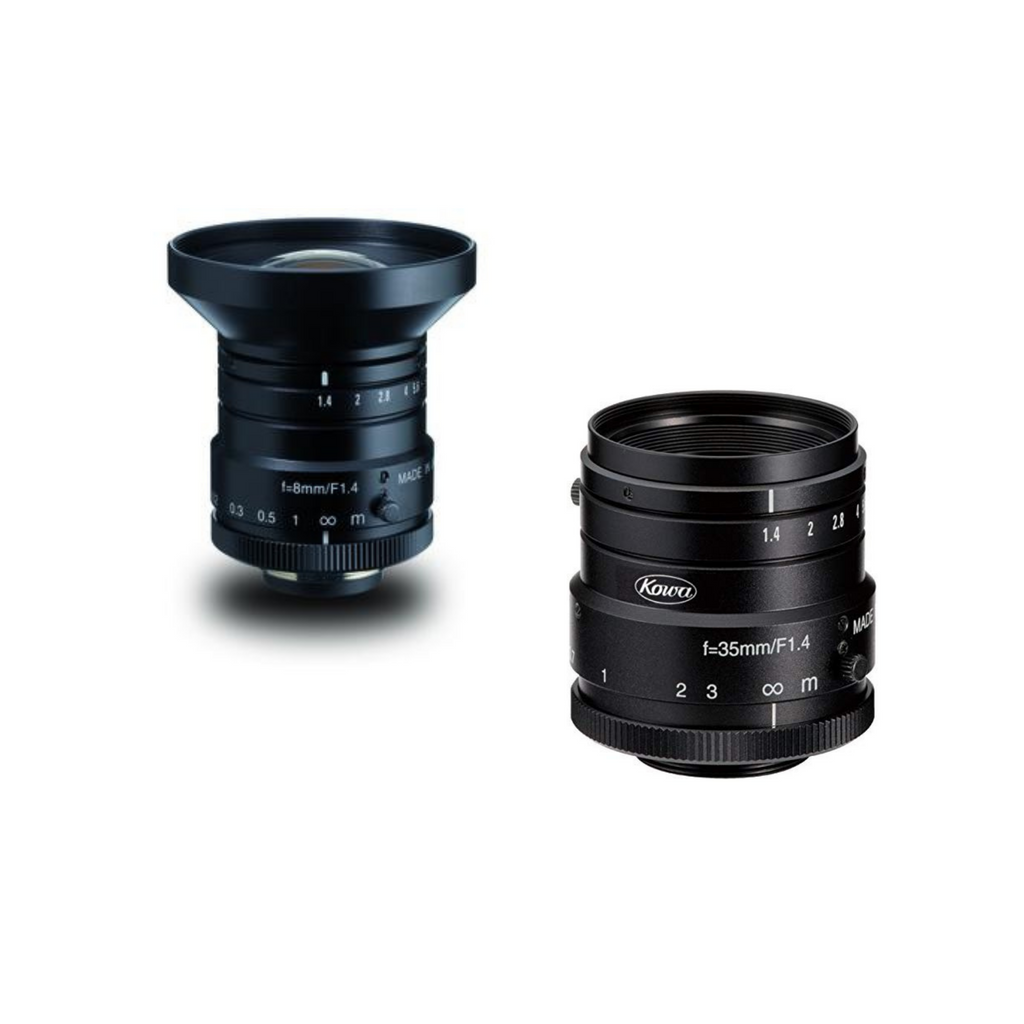 SWIR & VIS/SWIR C-mount lenses