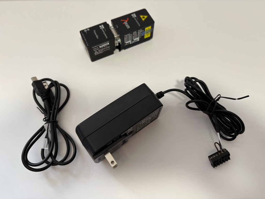 Lambda Beam DPSS laser with cords